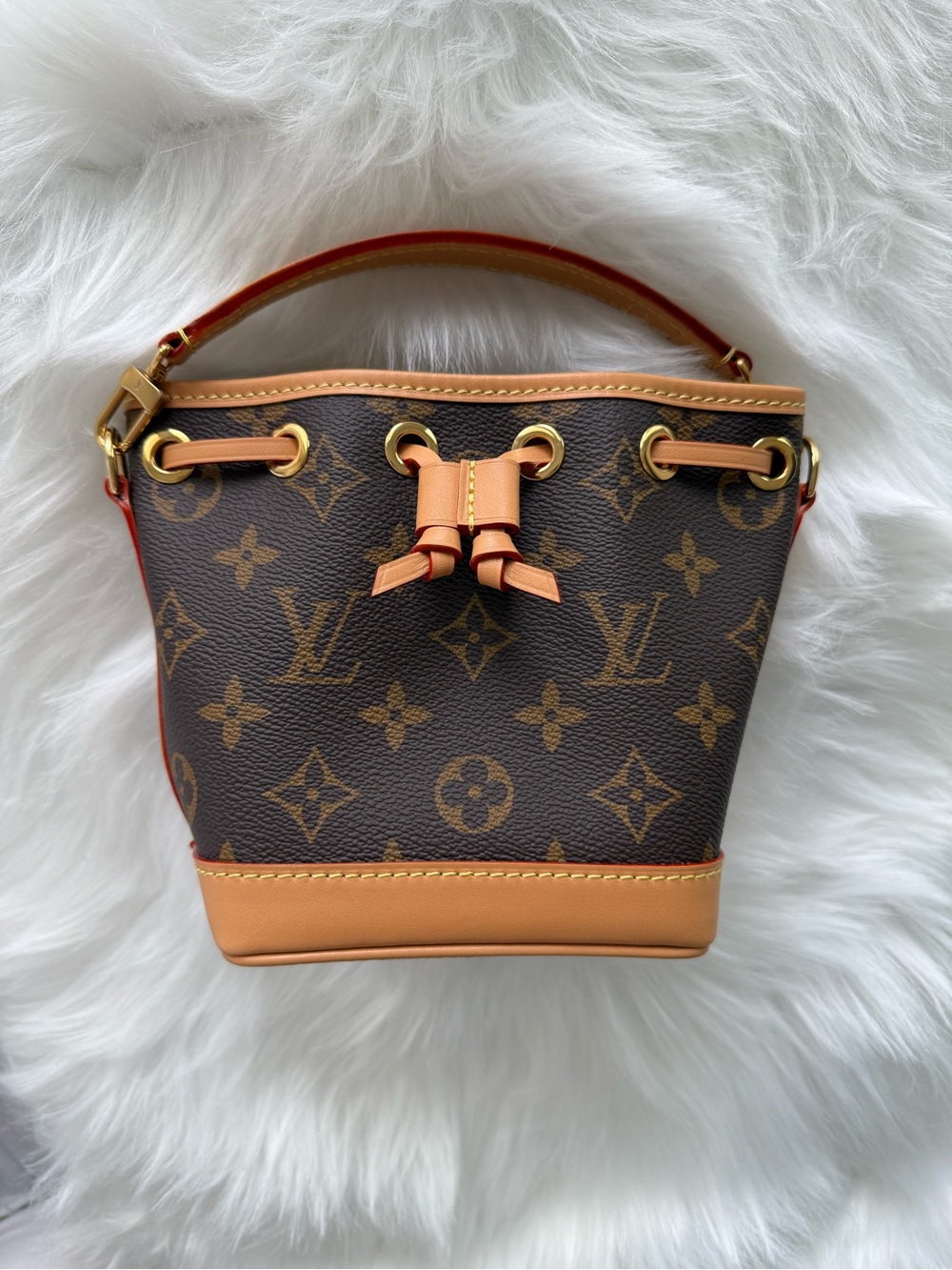Louis Vuitton: Nano Noe Brown Monogram *AUTHENTIC*